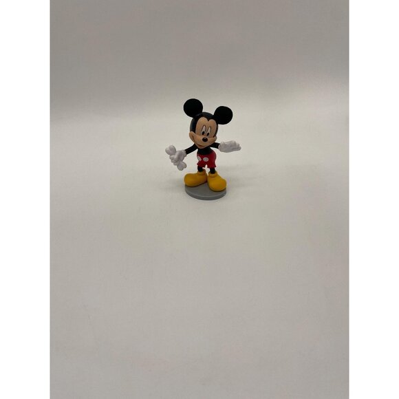 Disney Mickey Mouse with Dog Bone Figurine: Collectible Toy Playset Character - Picture 1 of 8